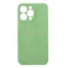 Чехол накладка для iPhone 13 Pro ORG Soft Touch с закрытой камерой (зеленый)