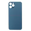 Задняя крышка для iPhone 12 Pro (большое отверстие) синяя