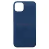 Чехол накладка для iPhone 14 ORG Soft Touch (темно-синий)