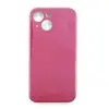 Чехол накладка для iPhone 13 mini ORG Soft Touch с закрытой камерой (бордовый)