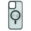 Чехол накладка для iPhone 12 Pro Max MagSafe SM004 (черный)