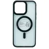 Чехол накладка для iPhone 14 Pro Max MagSafe SM004 (черный)