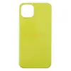 Чехол накладка для iPhone 14 ORG Soft Touch (лимонный)