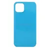 Чехол накладка для iPhone 13 ORG Soft Touch (голубой)