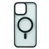 Чехол накладка для iPhone 13 Pro Max MagSafe SM004 (черный)