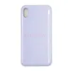 Чехол для iPhone Xs Max (силиконовый) фиолетовый