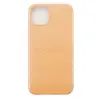 Чехол силиконовый для iPhone 13 (оранжевый)