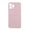 Чехол накладка для iPhone 13 Pro Max ORG Soft Touch с закрытой камерой (светло-розовый)