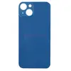 Задняя крышка для iPhone 13 (большое отверстие) синяя