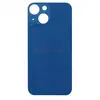 Задняя крышка для iPhone 13 Mini (большое отверстие) синяя