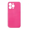Чехол накладка для iPhone 13 Pro ORG Soft Touch с закрытой камерой (розовый)