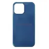 Чехол накладка для iPhone 13 Pro Max Full Soft Touch (темно-синий)
