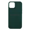 Чехол накладка для iPhone 14 SC311 (темно-зеленый)