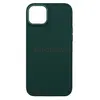 Чехол накладка для iPhone 14 Plus SC311 (темно-зеленый)