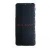 Дисплей с рамкой для Samsung Galaxy A01/A015F (широкий коннектор, черный)