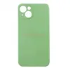 Чехол накладка для iPhone 13 ORG Soft Touch с закрытой камерой (зеленый)