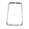 Бампер металл Hermes для Apple iPhone 6 (серебро/черный)