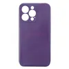 Чехол накладка для iPhone 13 Pro ORG Soft Touch с закрытой камерой (фиолетовый)