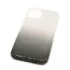 Чехол накладка для iPhone 11 Pro Gradient SC097 (черный/серебро)