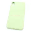 Чехол накладка для iPhone XS Max SC158 (светло-зеленый)