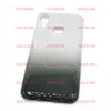 Чехол накладка для Samsung Galaxy A10s/A107 Gradient SC097 (черный/серебро)