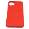Чехол накладка для iPhone 11 Pro Max Full Soft Touch (красный)