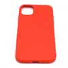 Чехол накладка для iPhone 11 Full Soft Touch (красный)
