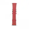 Ремешок для Apple Watch 42/44 мм. кожаный с классической пряжкой (красный)