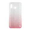 Чехол накладка для Samsung Galaxy A20/A30/A205/A305 Gradient SC097-1 (розовый/серебристый)