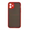 Чехол накладка для iPhone 12 PC041 (красный/черный)