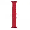 Ремешок для Apple Watch 38/40 мм. плетеный (красный)