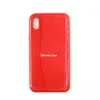 Чехол накладка для iPhone XR ORG Soft Touch (красный)