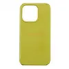 Чехол накладка для iPhone 14 Pro Max ORG Soft Touch (желтый)