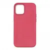 Чехол накладка MSafe для iPhone 12 mini экокожа LC011 (красный)