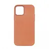 Чехол накладка MSafe для iPhone 12/12 Pro экокожа LC011 (коричневый)