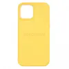 Чехол накладка MSafe для iPhone 12 Pro Max экокожа LC011 (желтый)
