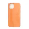 Чехол для iPhone 12/12 Pro (силиконовый) оранжевый