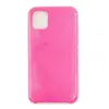 Чехол для iPhone 11 (силиконовый) розовый