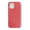 Чехол для iPhone 12 mini (силиконовый) красный