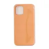 Чехол для iPhone 12 mini (силиконовый) оранжевый
