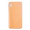 Чехол для iPhone Xs Max (силиконовый) оранжевый
