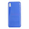 Чехол для iPhone Xs Max (силиконовый) синий