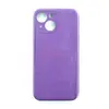 Чехол накладка для iPhone 13 mini ORG Soft Touch с закрытой камерой (фиолетовый)