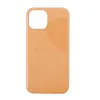 Чехол силиконовый для iPhone 13 mini (оранжевый)