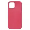 Чехол накладка MSafe для iPhone 12 Pro Max экокожа LC011 (красный)