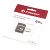 Карта памяти Transcend 300S microSD 64 Гб (UHS-I/Class 10) + SD адаптер