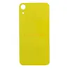 Задняя крышка для iPhone Xr (большое отверстие) желтая