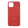 Чехол накладка для iPhone 13 ORG Soft Touch (красный)