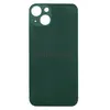 Задняя крышка для iPhone 13 (большое отверстие) зеленая
