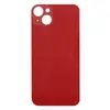 Задняя крышка для iPhone 14 Plus (большое отверстие) красная